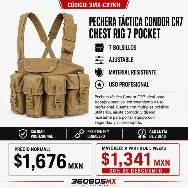 Pechera Porta Cargadores