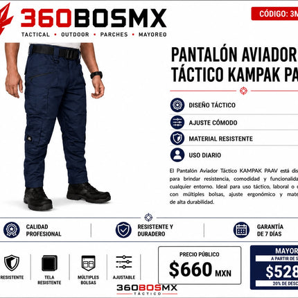 Pantalon Tactico Aviador