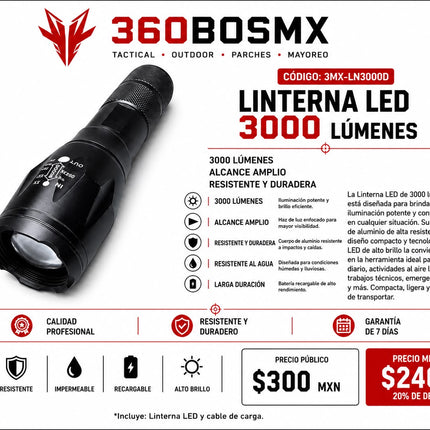 Lampara Led Recargable