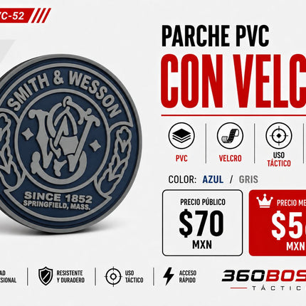 Parche PVC  c/ Velcro