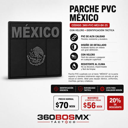 Parche PVC Bandera