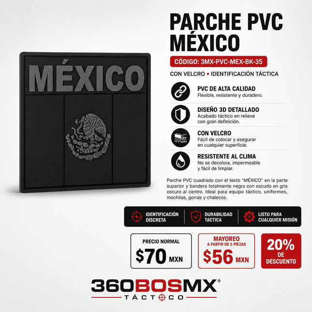 Parche PVC Bandera