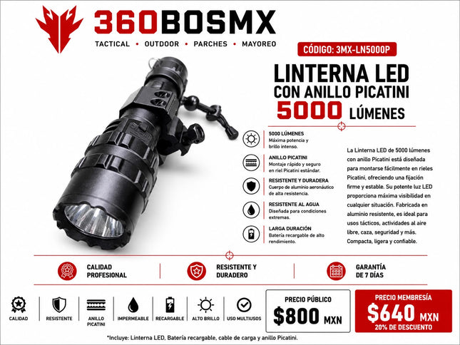 Lampara Led Recargable
