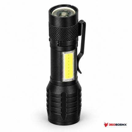 Mini lámpara UV con luz COB y clip CD434