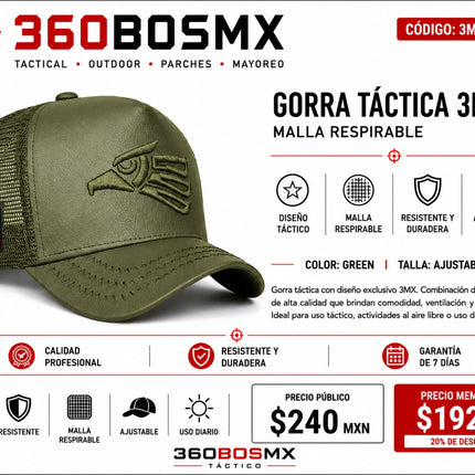 Gorra Tactica Aguila