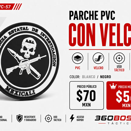 Parche PVC  c/ Velcro