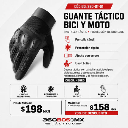 Guantes Tacticos Reforzados