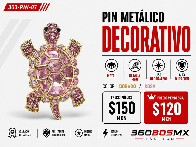 Pin Metalico Decoracion