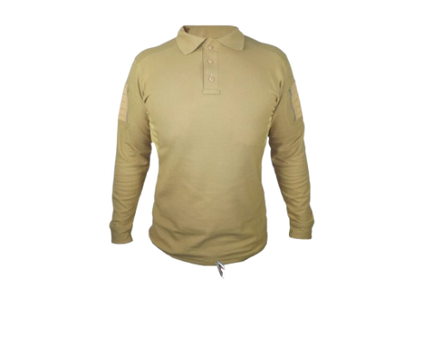 Camisa Polo Manga Larga Color Kaki	464	3BM-0286 M