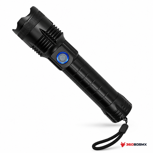 Lámpara táctica LED T9 con zoom DT447