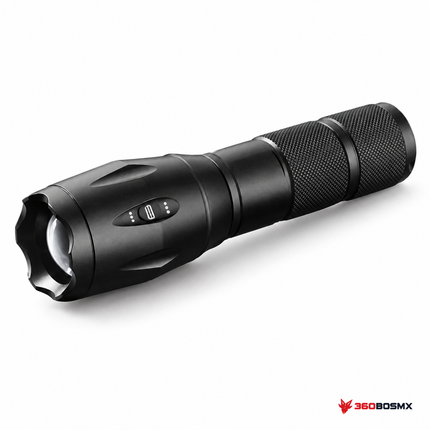 Lámpara táctica recargable con zoom DT62P
