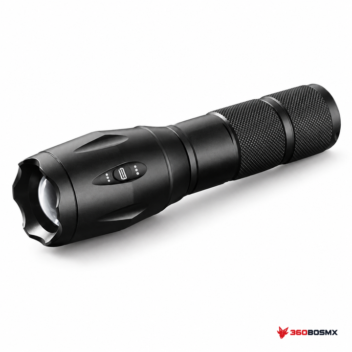 Lámpara táctica recargable con zoom DT62P