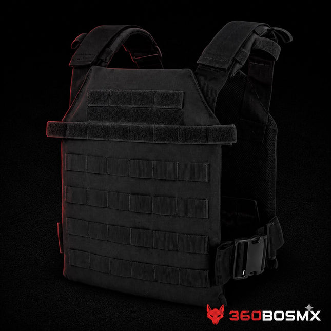 Sobrepedido Chaleco Portaplacas Condor Sentry 201042 Lightweight MOLLE - Negro