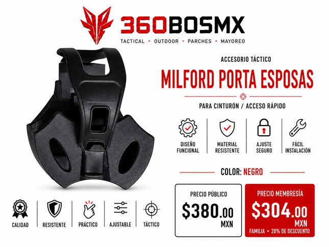 Milford Funda Porta Esposas E2 M