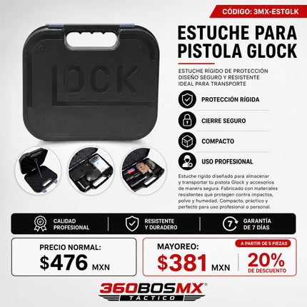 Caja Tactica Porta Arma GLOCK