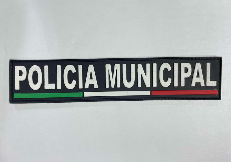 parche pvc c/velcro policia municipal	XX0714	72,5