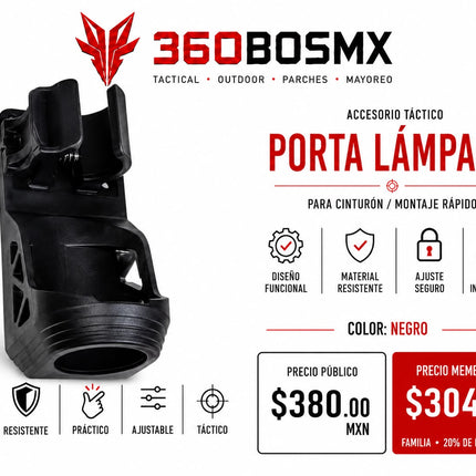 Funda Porta Lampara
