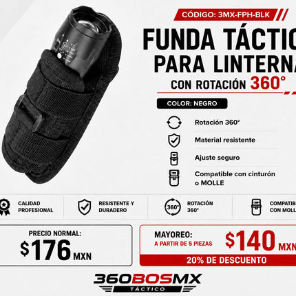 Funda Porta Lampara 360