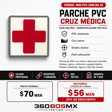 Parche PVC Paramedico