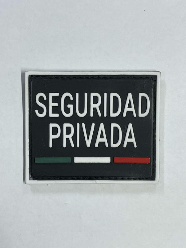 parche pvc c/velcro seguridad privada	XX0730	37