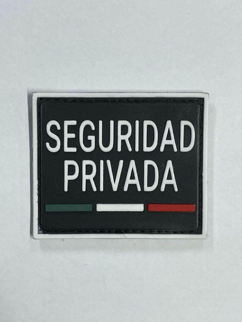 parche pvc c/velcro seguridad privada	XX0730	37