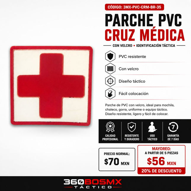 Parche PVC Paramedico