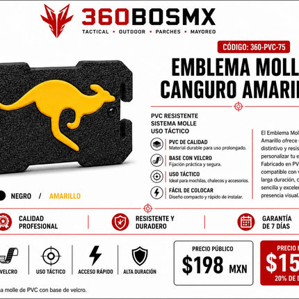 Emblema Tactico Sistema Molle M