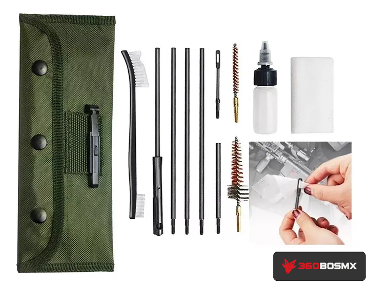 Kit de limpieza Dabeh para calibre .22 y 5.56 mm  MPMM