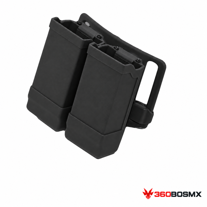 Portacargador doble PJ094 negro