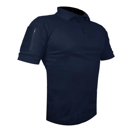 Playera Polo Táctica Manga Corta Azul Marino	304	3BM-0333