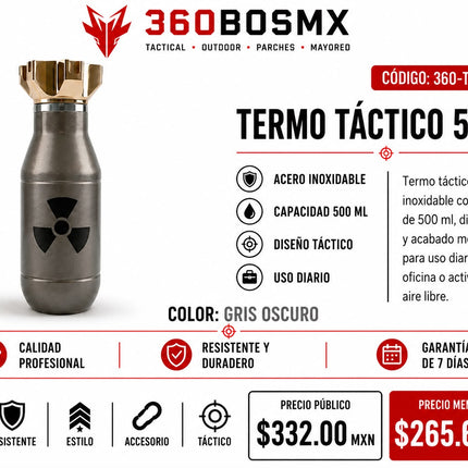 Termo táctico bomba nuclear 500ml