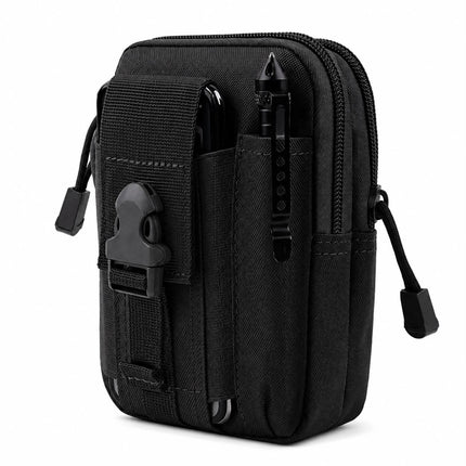 Bolsa Táctica Militar Multiusos Cruzada para Celular Negro 160 JD