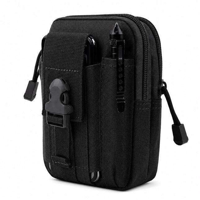 Bolsa Táctica Militar Multiusos Cruzada para Celular Negro 160 JD