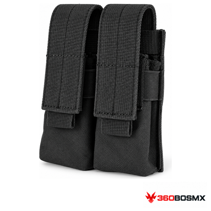 Porta cargador doble MOLLE YB1404 — Negro